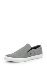 Мужские серые слипоны от Lacoste