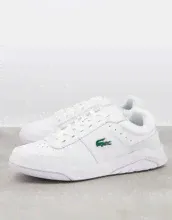 Белые кроссовки Lacoste Game Advance-Бeлый